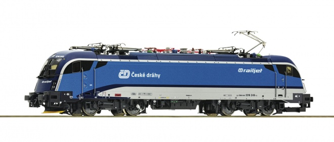 Electric locomotive class 1216 Railjet<br /><a href='images/pictures/Roco/Roco-73218.jpg' target='_blank'>Full size image</a>